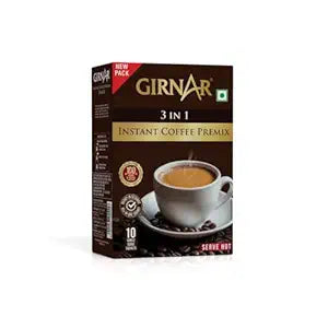 Girnar Instant Premix 3 in 1 Coffee (10 Sachets)