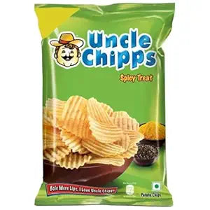 Uncle Chipps Spicy Treat, 80gm Pouch