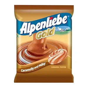 Alpenliebe Gold, Caramel Candy Pouch, 324g
