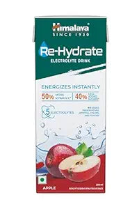 Himalaya RE-HYDRATE Electrolyte Drink Apple Flavor 200ml