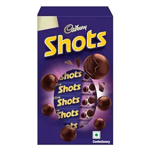 Cadbury Dairy Milk Shots Chocolate Balls Carton Pack, 185.6 g/208.8 gram (Weight may vary)