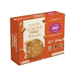 Karachi Bakery Almond Millet Biscuits, 300 g