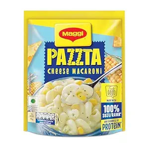 Maggi PAZZTA Vegetarian Cheese Macaroni Pasta, 75g Pouch