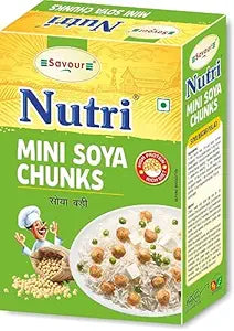 Savour Nutri Soya Mini Chunks 200 Grams - Box Pack of 6