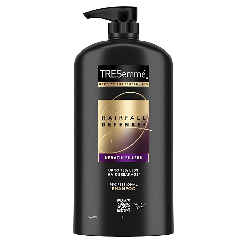 TRESemme Smooth Shine Shampoo 1000ml With Vitamin H and Silk Protein | Salon-Smooth Silky Hair| Shiny and Smooth Hair | Intense Hydration