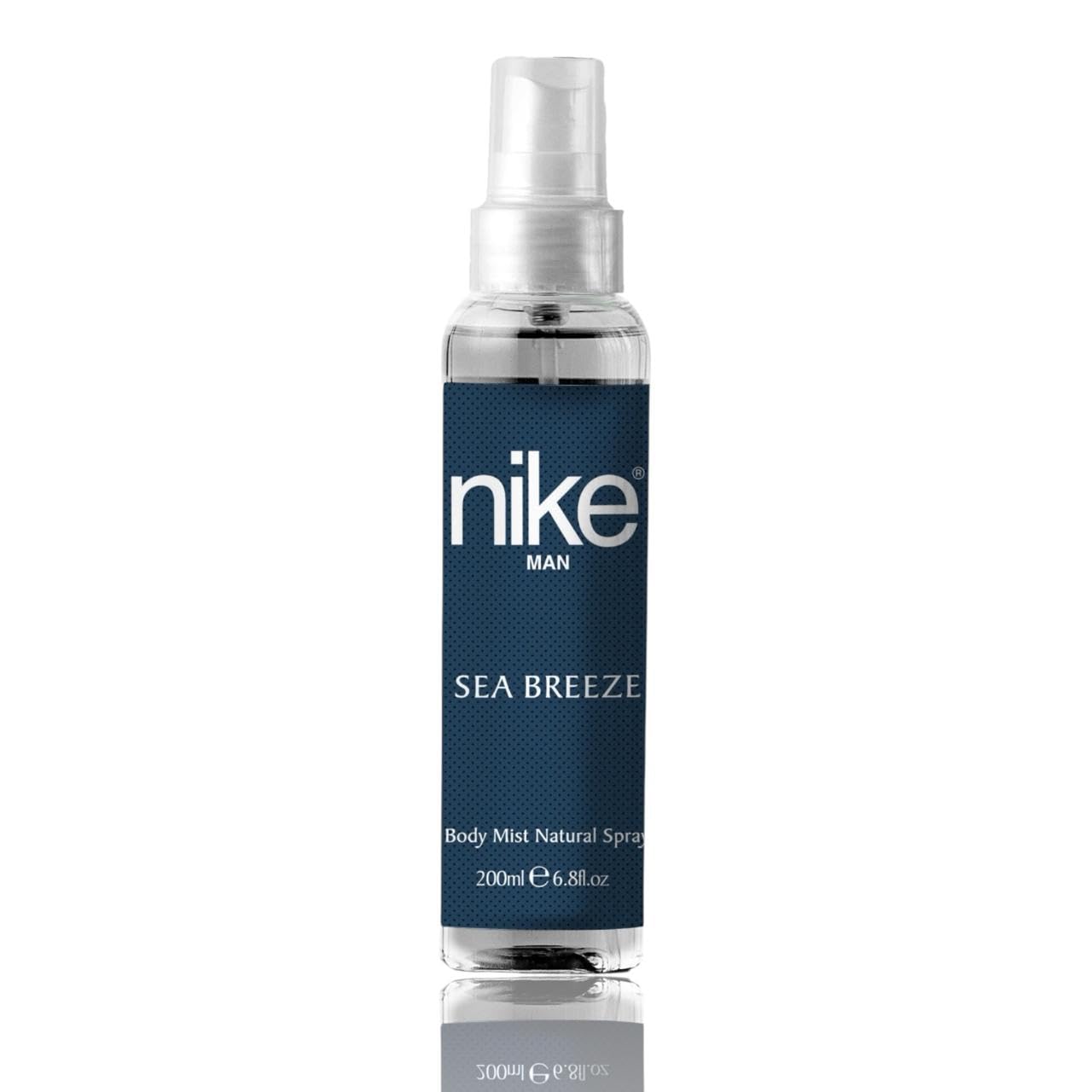 Nike Sea Breeze Body Mist for Men, 200ml, Aqua Fragrance Spray, Refreshing Deodorizer, Valentines Gift