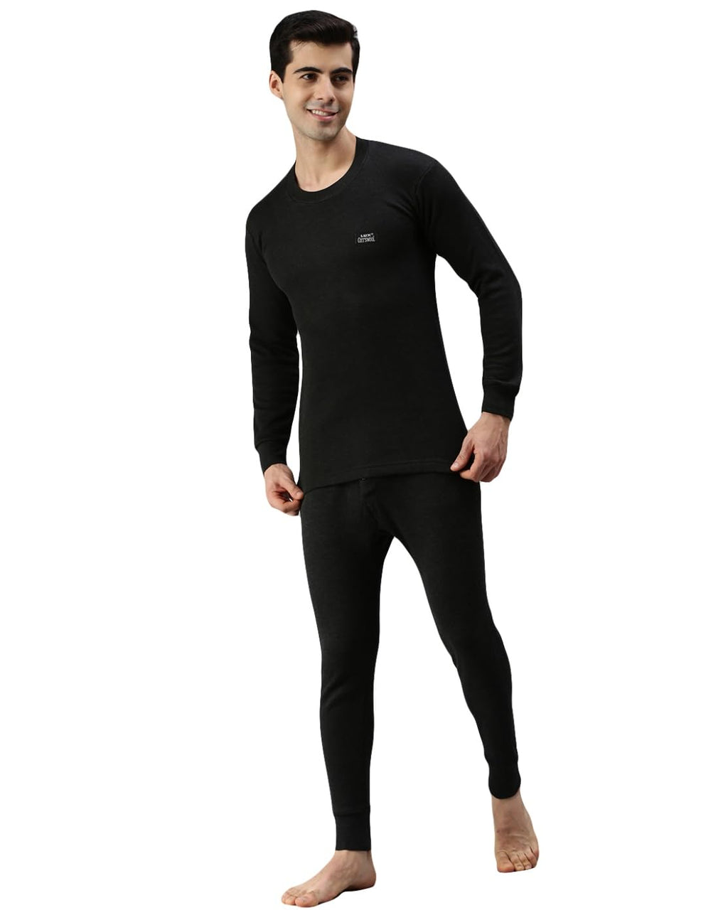 Lux Cottswool Men's Cotton Thermal Set