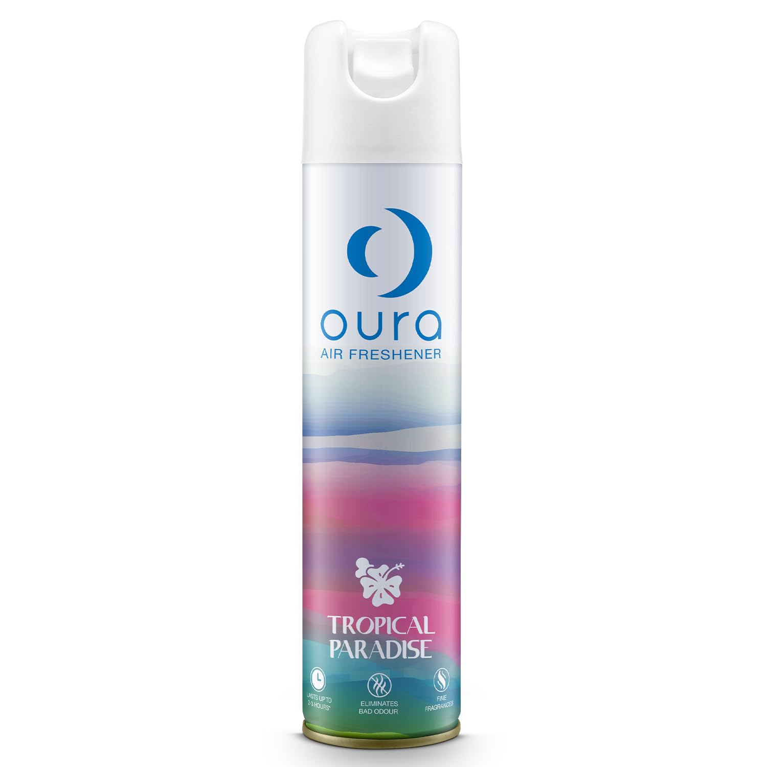 OURA Tropical Paradise Air Freshener, 220ml | Home Fragrance | Air Freshener Spray for every room | Eliminates Odor For Home & Office | Fine Fragrances | Long Lasting Room Freshener