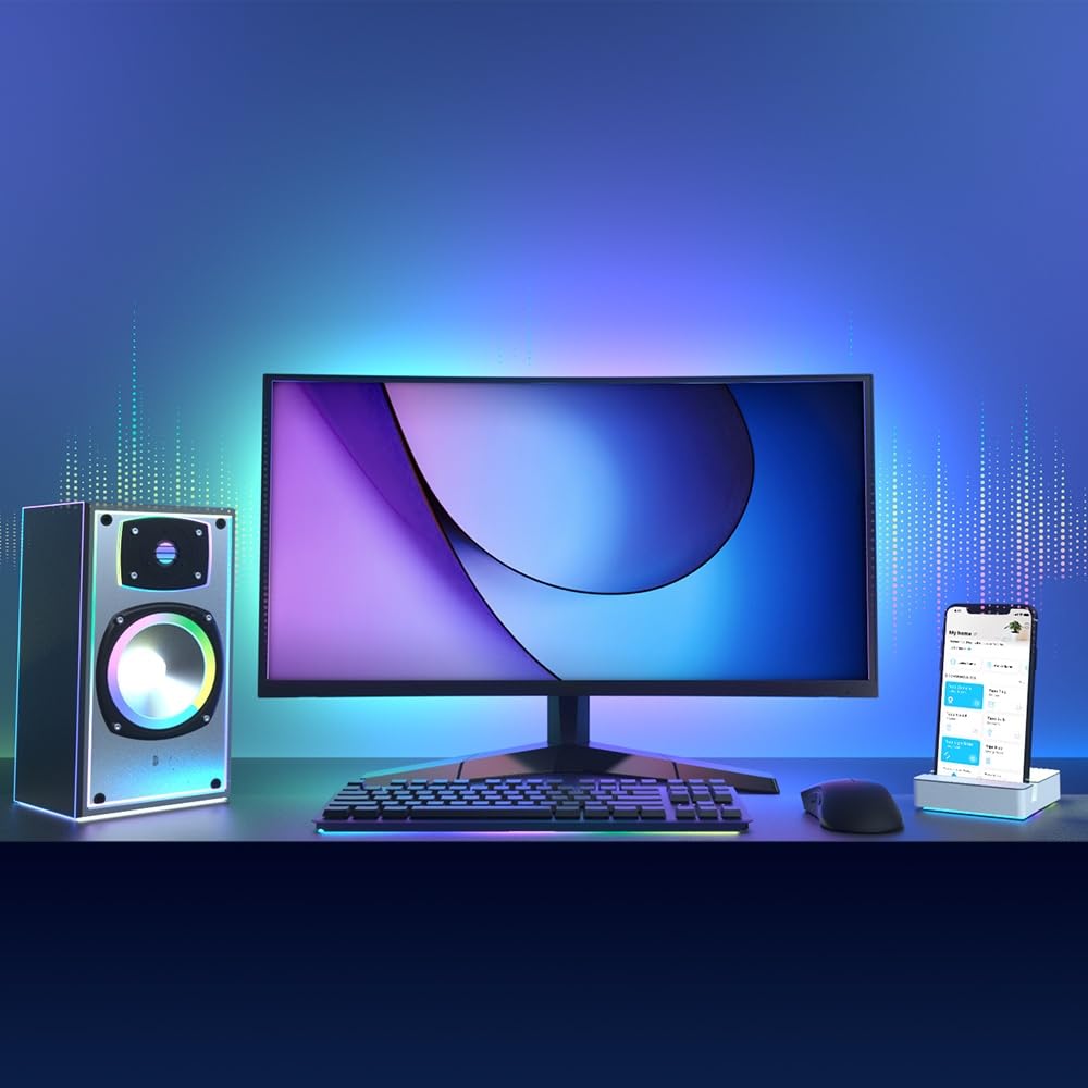 Tapo L900-5 Smart LED Light Strip, 16million RGB Colors, Sync-to-Sound, 16.4ft, 13.5W Wi-Fi LED Lights, Works with Alexa & Google Assistant, Trimmable, No Hub Required