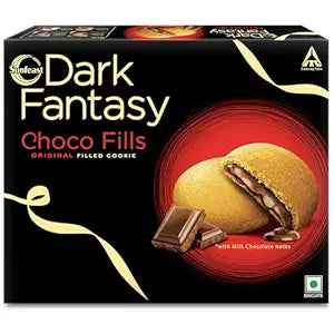 Sunfeast Dark Fantasy Choco Fills, 460g Original Filled Cookies with Choco Crème | Perfect Snack