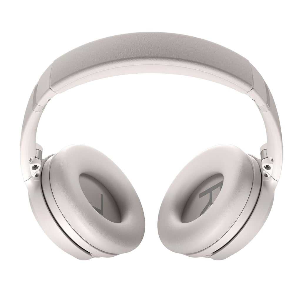 Bose New QuietComfort Wireless Noise Cancelling Headphones, Bluetooth Over Ear Headphones with Up to 24 Hours of Battery Life - White
