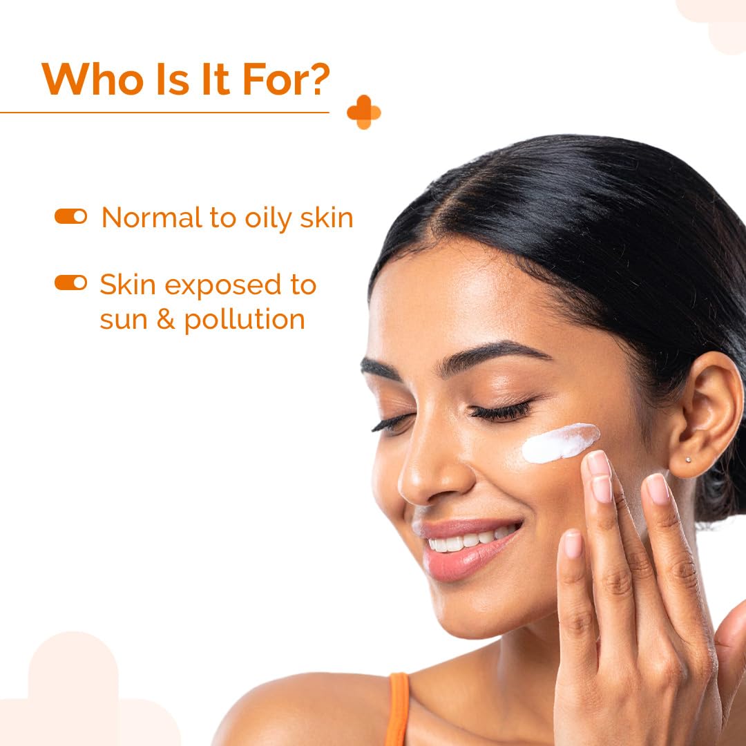 The Derma Co 1% Hyaluronic Sunscreen Aqua Gel SPF 50 PA++++ | Hydrating, Lightweight & Non-Greasy | No White Cast | Broad Spectrum & Blue Light Protection | Clinically Tested - (In-Vivo) | 80 g