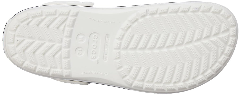 Crocs Men Crocband Clog 11016-100 White M11