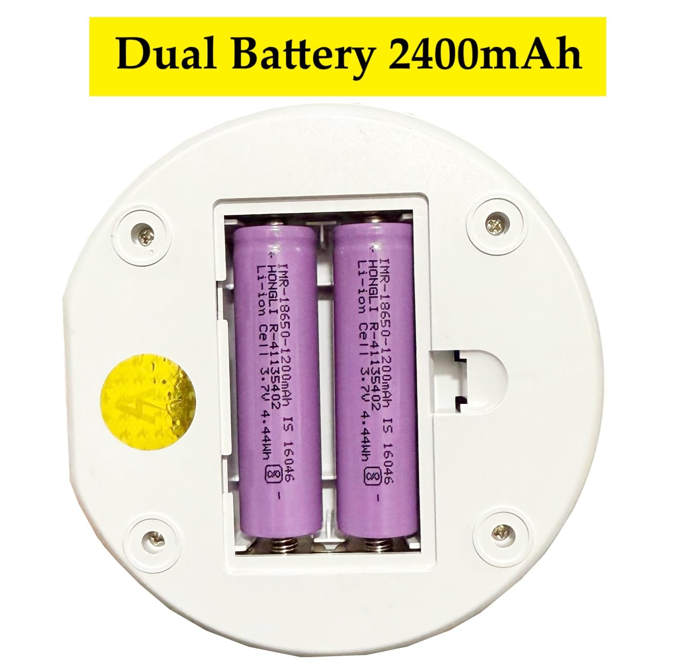 SaleOn Plastic Dual Battery Rechargeable LED Desk Lamp with USB Type-C | 6 Month Warranty | 3 Lighting Modes | Touch Control | Eye Protection | Mobile Holder | Foldable Study & Reading Lamp, White
