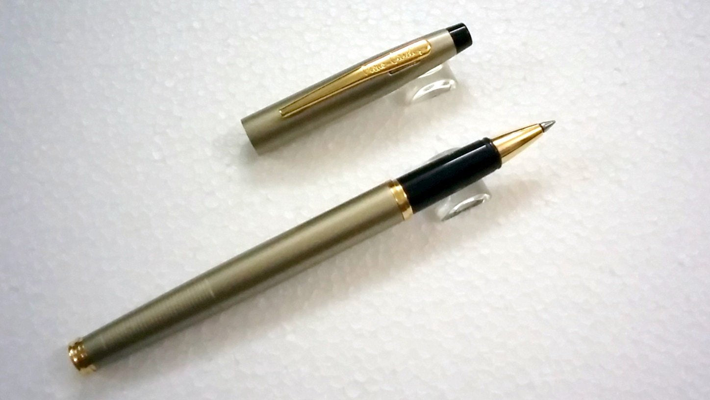 Pierre Cardin Kriss Satin Nickle Premium Pen Set | Luxurious Roller Ball Pen & Ball Pen Combo | Ideal for Festive & Corporate Gifting