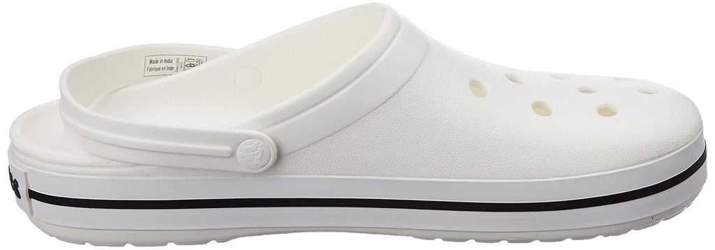Crocs Men Crocband Clog 11016-100 White M11