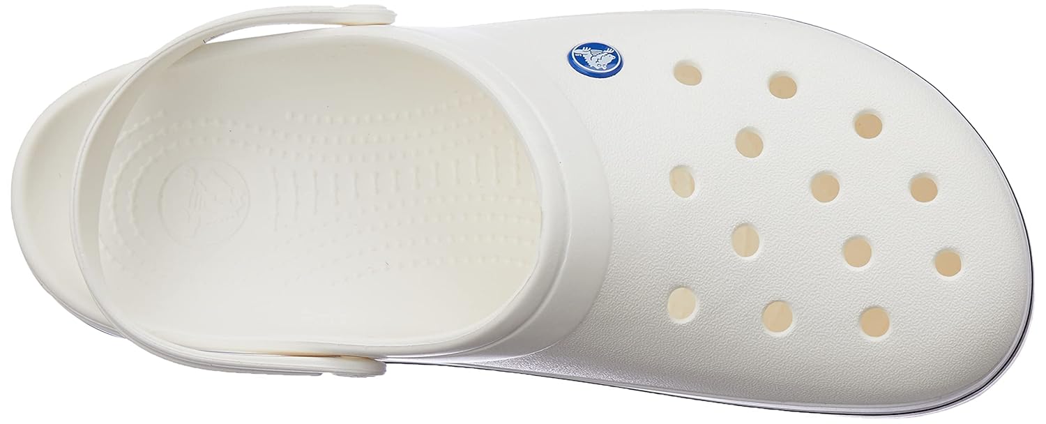 Crocs Men Crocband Clog 11016-100 White M11