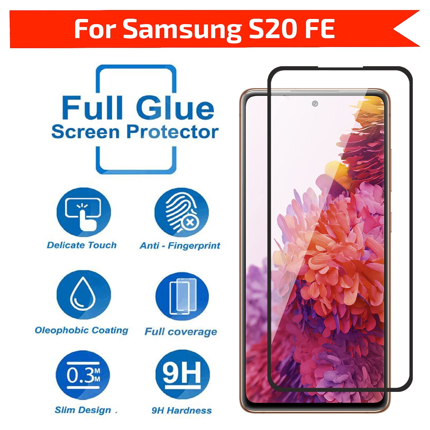 OpenTech® Military-Grade Premium Tempered Glass Screen Protector for iPhone 13/13 Pro / 14 / 16e with Edge to Edge Coverage - Case Friendly, Anti-scratch and Bubble free installation kit