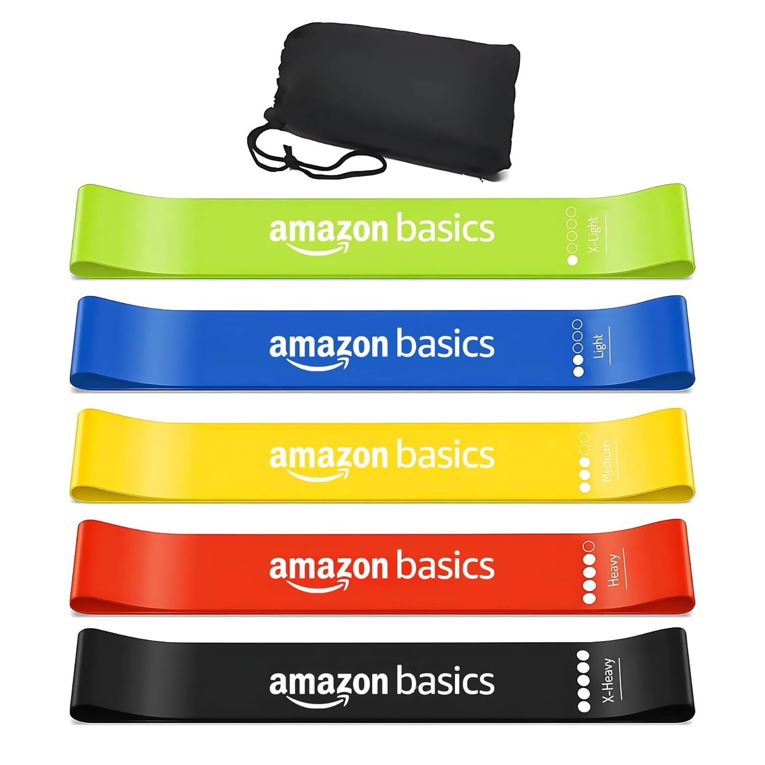 Amazon Brand - Solimo Neoprene Dumbbell 1kg, Set of 2 (Light Green)