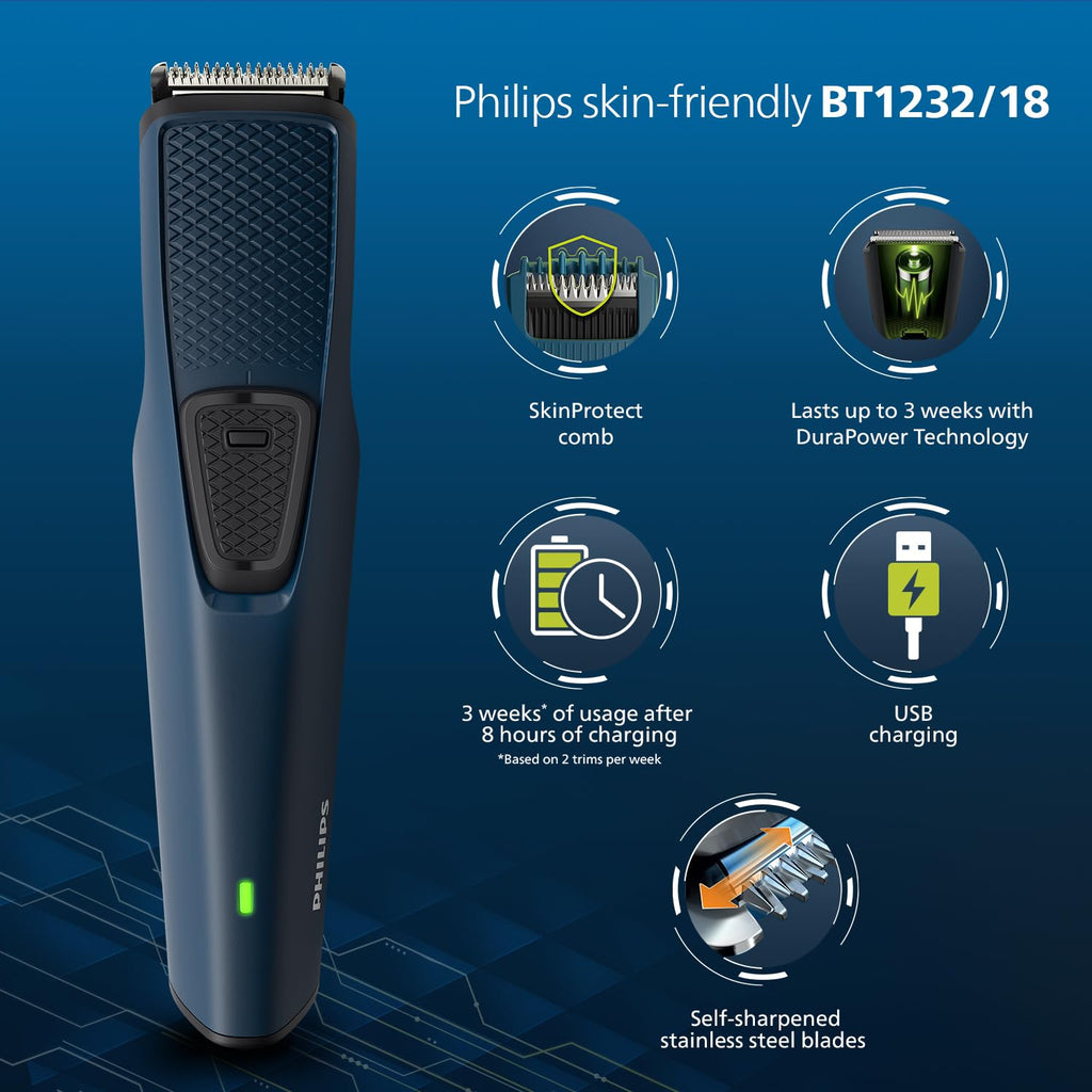 Philips India'S No.1 Men'S Trimmer| Patented Twin Trim Blades|Precision Trimming,13-In-1 Modern Man Kit -Face,Body & Private Parts 2 Year Warranty I120Min Runtime I 5 Min Quick Charge Mg7920/65,Gray