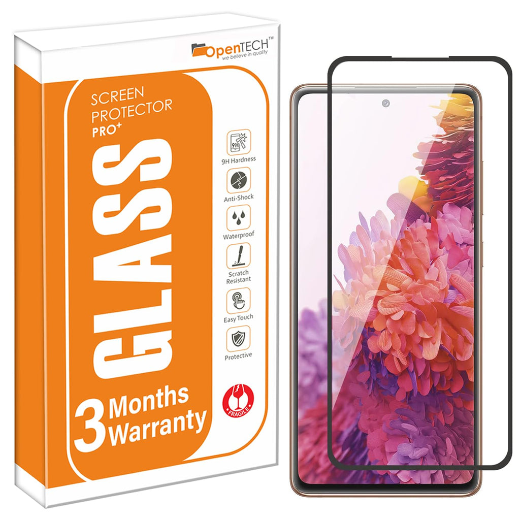 OpenTech® Military-Grade Premium Tempered Glass Screen Protector for iPhone 13/13 Pro / 14 / 16e with Edge to Edge Coverage - Case Friendly, Anti-scratch and Bubble free installation kit