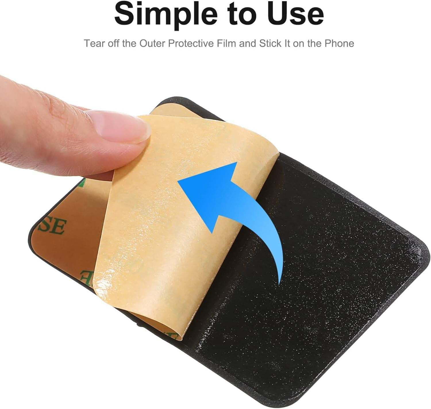 amazon basics Suction Phone Case Anti-Slip Silicone Multipurpose Hands-Free Sticky Pads for Phone Case Mount for Selfies Videos Mirror Shower Car Dashboard - Pink (1 Piece)