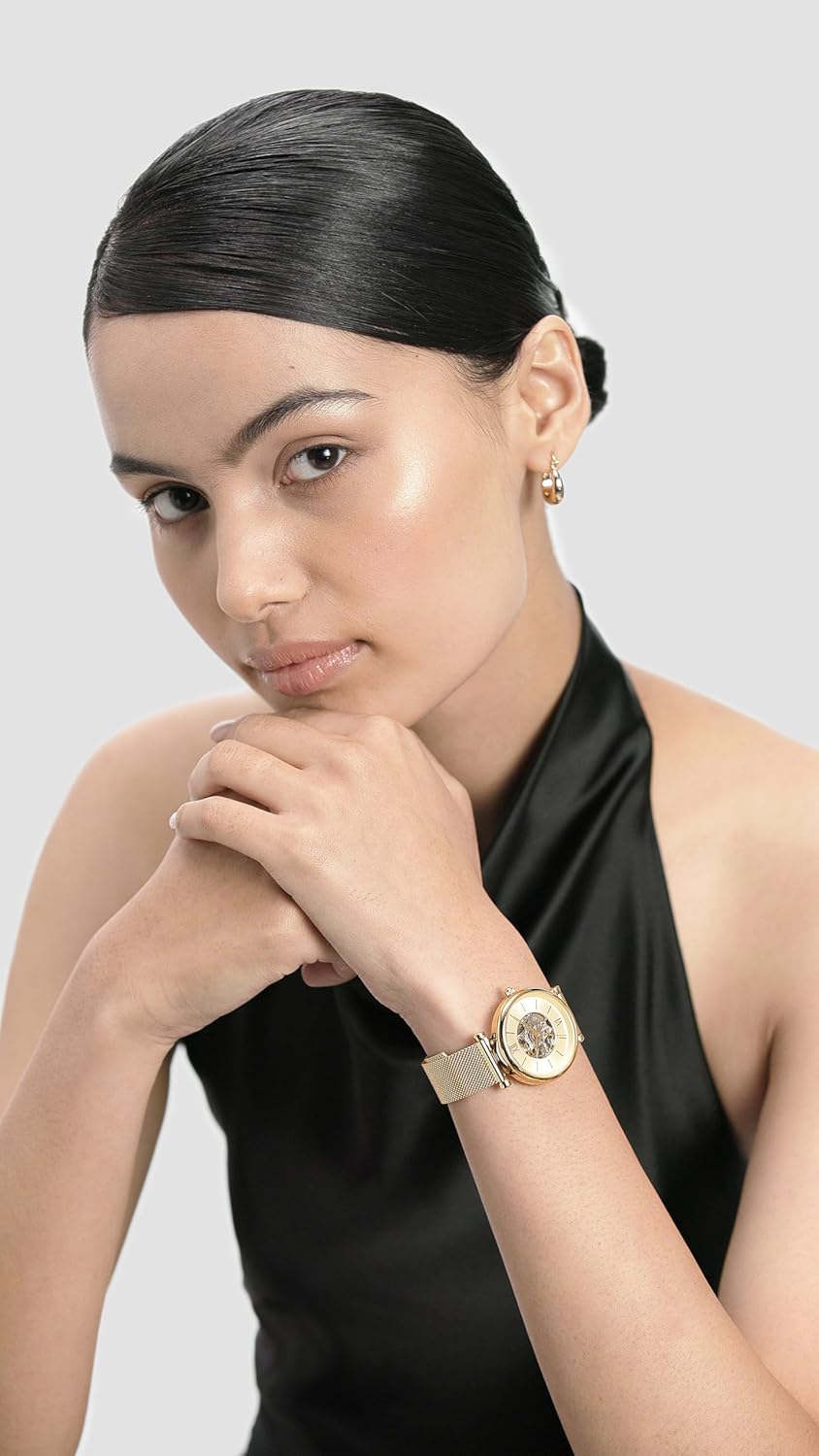 Fastrack Ruffles Analog Beige Dial Women's Watch-6216QM01/NP6216QM01