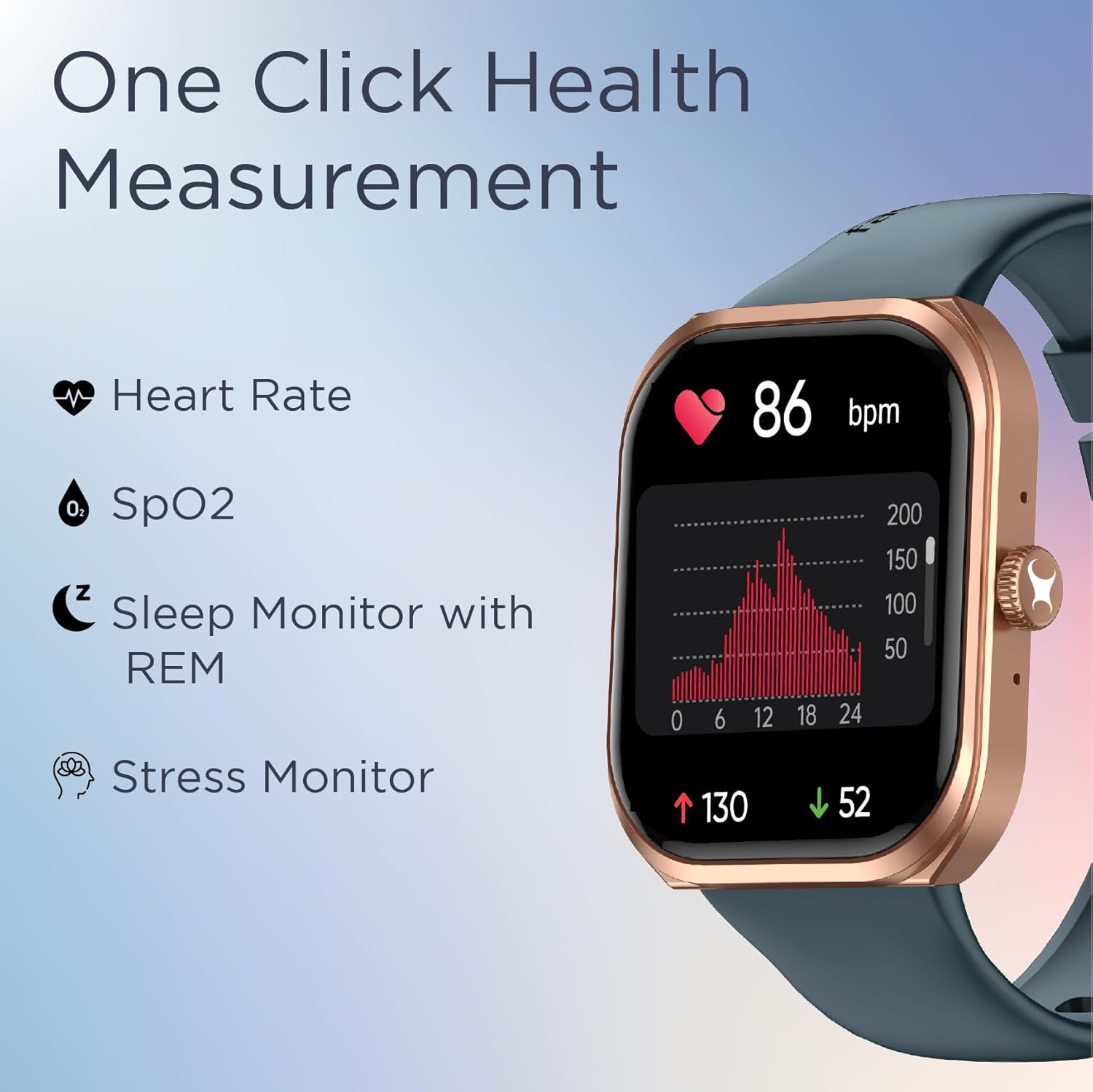 Fastrack Limitless FS2+ Smart Watch, 2.01" UltraVU Display, Functional Crown, SingleSync BT Calling, 110+ Sports Modes, 200+ Smartwatch Faces, Upto 7 Day Battery, AI Voice Assistant (Black)