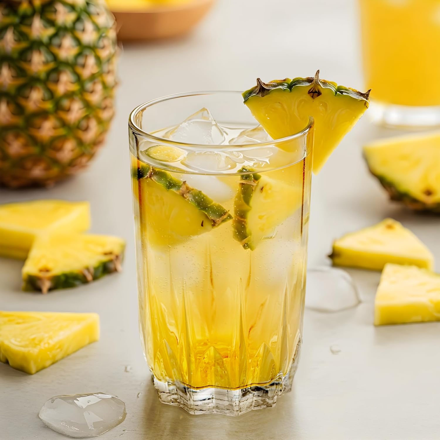 CELLO Glaze Tumbler Glasses Set of 6, 180 ml Transparent | Dishwasher Safe Toughened Crystal Clear Glass | Daily Use Tranparent Drinking Glass Set for Water, Cocktail, Juice, Milkshake, Coke, Soda