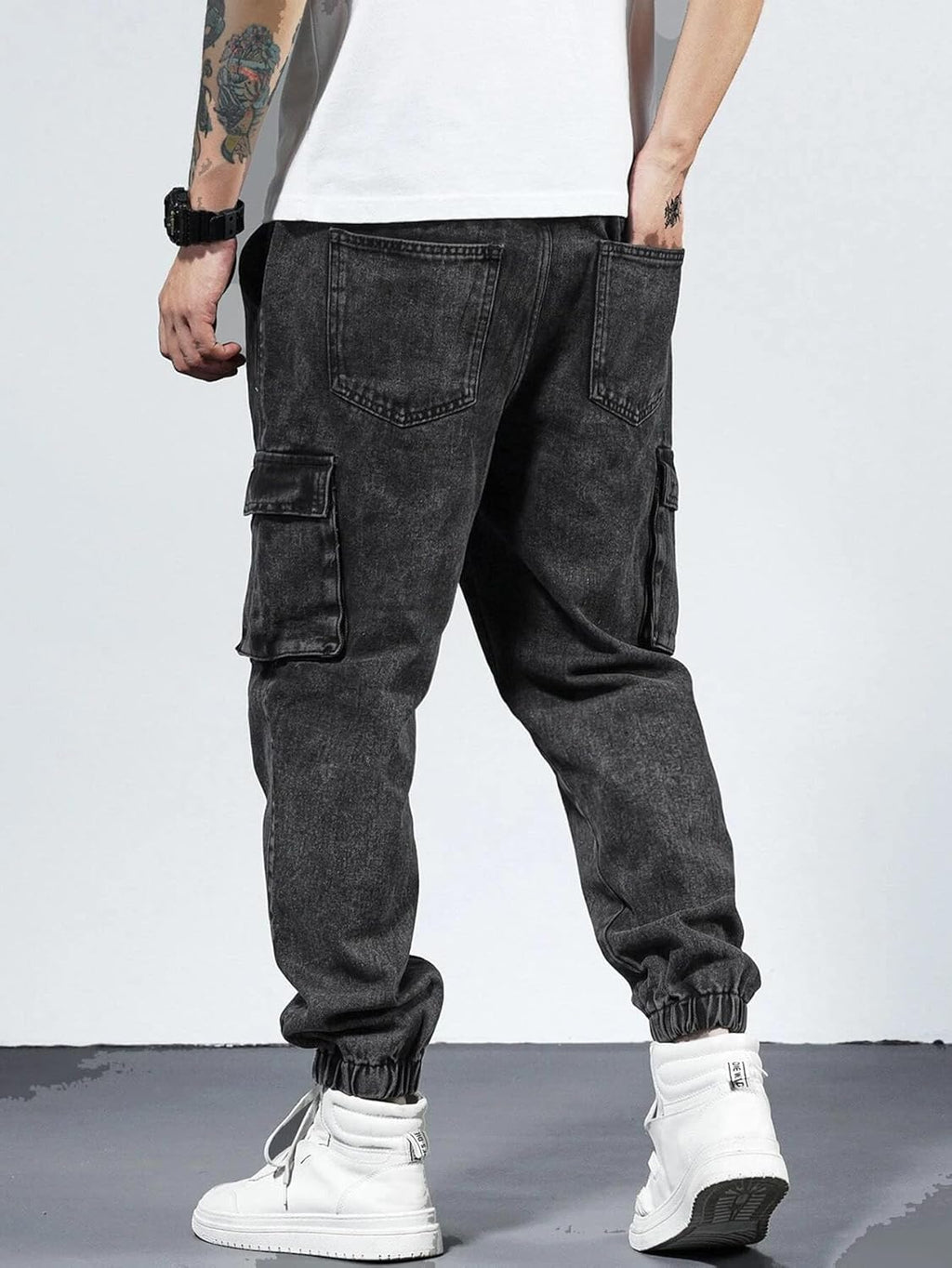 Lymio Men's Regular Fit Mid Rise Jeans || Stylish Jeans (Jeans-13-14)