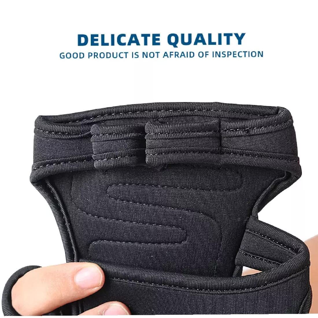 Xfinity Fitness Workout Gloves with Wrist Support for Gym Workouts.