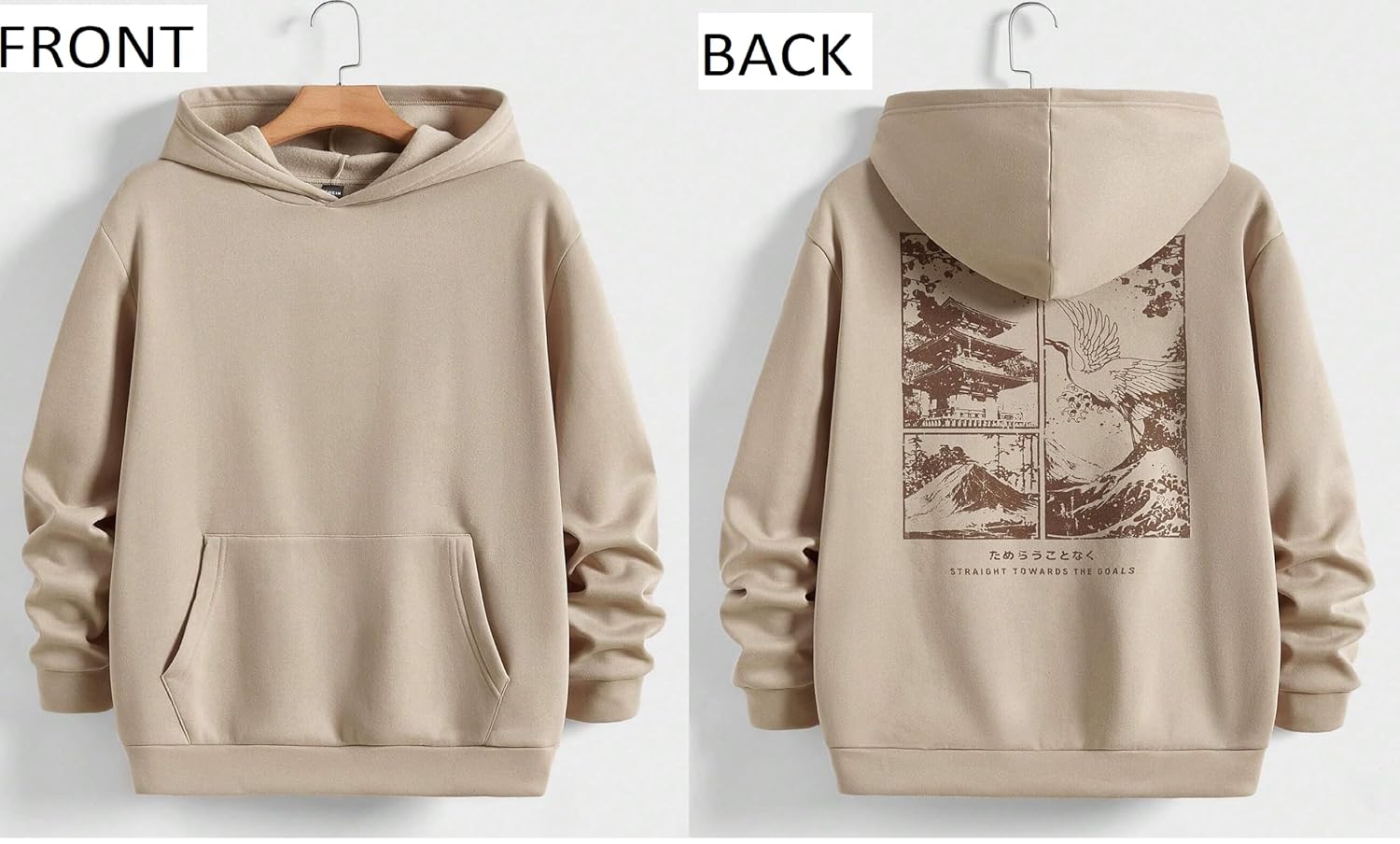 The Indian Garage Co Men's Cotton Regular Fit Checkered Full Sleeves Cutaway Collar Casual Shirt