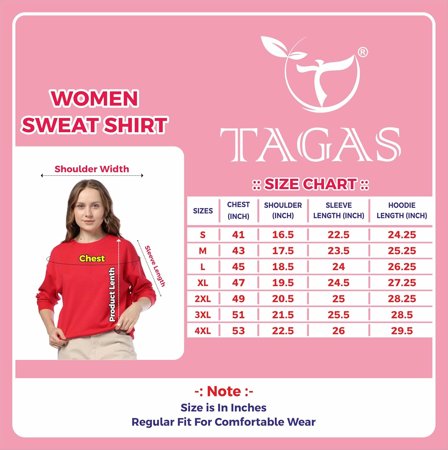 TAGAS Women's Sweatshirt| Jumper Women Winter Wear| Animal Print (Sweatshirt) for Women |