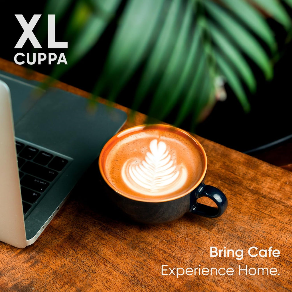 U & U UNIQUE UTILITIES Large Ceramic Coffee Mug (450 ML) | Milk Mug | Microwave & Dishwasher Safe | Coffee Cups | Ideal for Home, Office & Gift (Sea Green)