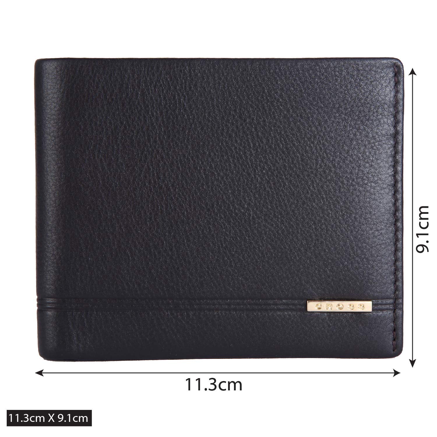 Cross Oak Brown Men's Wallet Stylish Genuine Leather Wallets for Men Latest Gents Purse with Card Holder Compartment (AC018798_3-3)