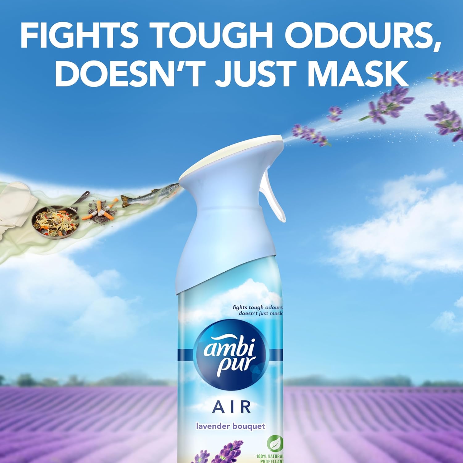 Ambi Pur Air Freshener Spray - Lavender Bouquet - 275 ml
