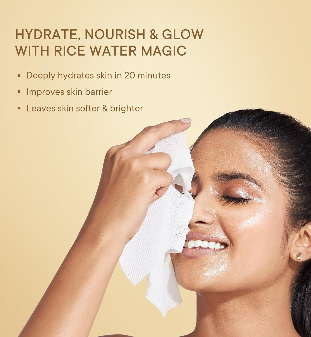 Collagen Face Mask Pack of 4 Overnight Deep Collagen Night Mask Korean Glass Skin Hydrogel Mask for Deep Hydration, Anti-Aging & Pore Minimizing | | Hyaluronic Acid, Niacinamide, Vitamin E (34g)(4 pack) (Bio Face Mask Sheet-pack of 4)