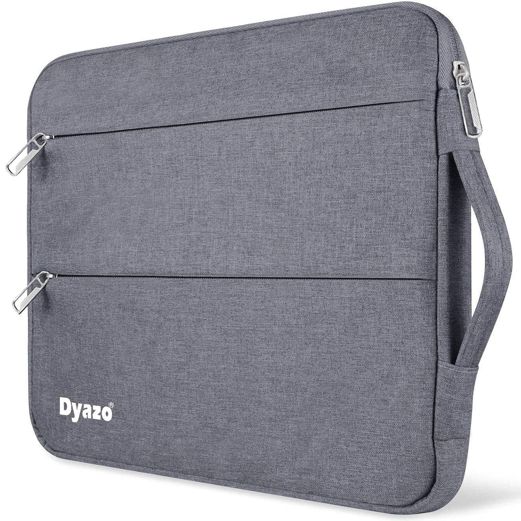 Dyazo Water Resistant Laptop Sleeve/Laptop case/laptop cover with Handle Compatible for 15 Inch to 15.6" Inches laptops & Notebooks - Grey